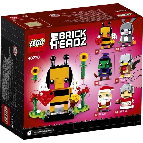 LEGO Brickheadz 40270 Valentine's Bee - Resim 3