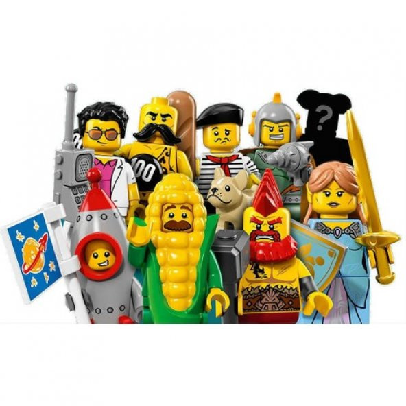 LEGO Minifigures 71018 Series 17 AÇILMAMIŞ SERİ!