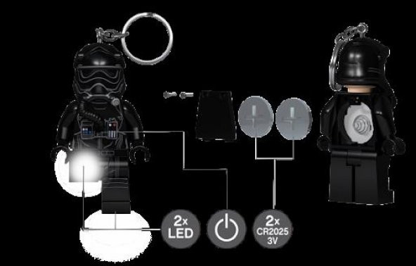 LEGO Star Wars First Order Tie Pilot LED Key Light - 3