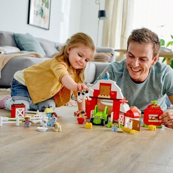 Lego Duplo 10952 Barn, Tractor And Farm Animal Care - 4