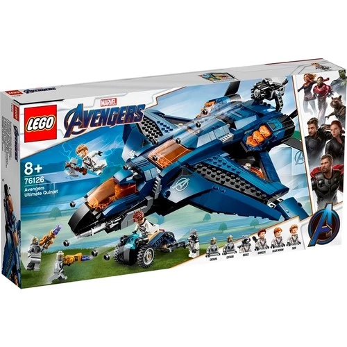 LEGO Super Heroes 76126 Avengers Ultimate Quinjet - Resim 3