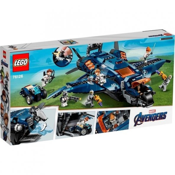 LEGO Super Heroes 76126 Avengers Ultimate Quinjet - 4