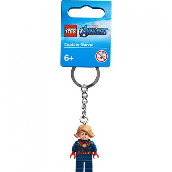 LEGO Super Heroes 854064 Captain Marvel Keyring - 2