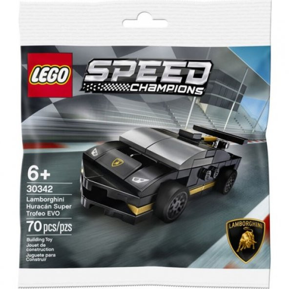 LEGO Speed Champions 30342 Lamborghini Huracán Super Trofeo EVO - 2