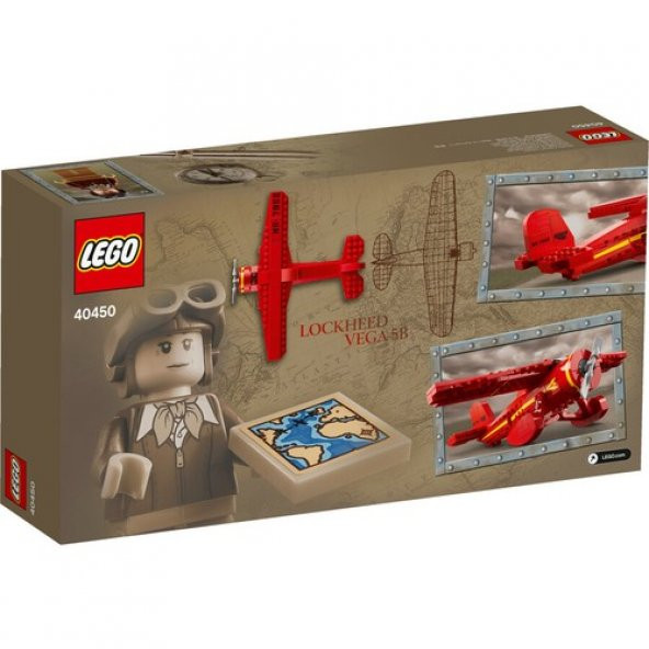 LEGO Miscellaneous 40450 Amelia Earhart Tribute - 3