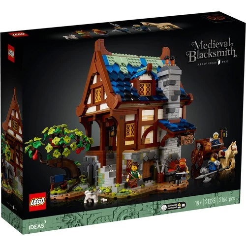 LEGO Ideas 21325 Medieval Blacksmith - Resim 2