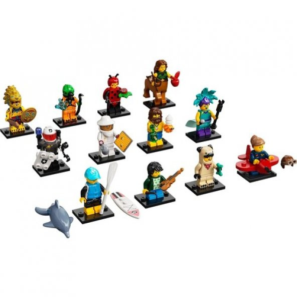 LEGO Minifigures 71029 Series 21 : Tam Seri (12 Adet)