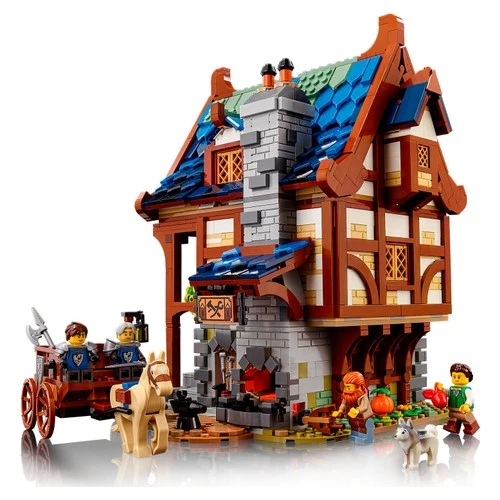 LEGO Ideas 21325 Medieval Blacksmith - Resim 5