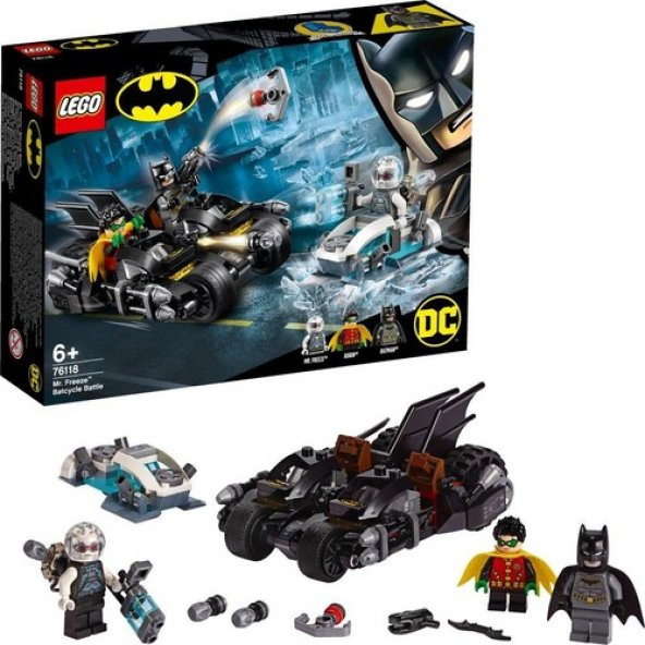 LEGO Super Heroes 76118 Mr. Freeze Batcycle Battle