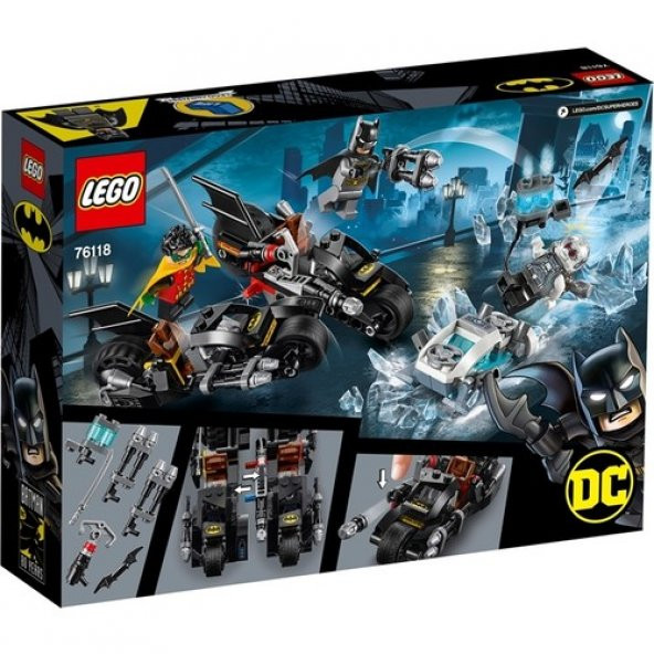 LEGO Super Heroes 76118 Mr. Freeze Batcycle Battle - 4