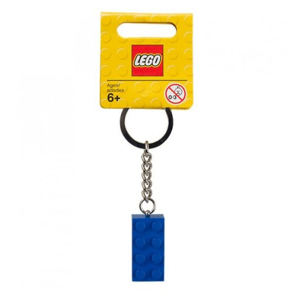 LEGO 850152 Blue Brick Key Chain - 2