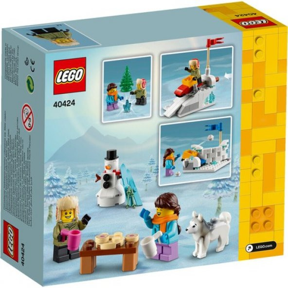 LEGO Seasonal 40424 Winter Snowball Fight - 3