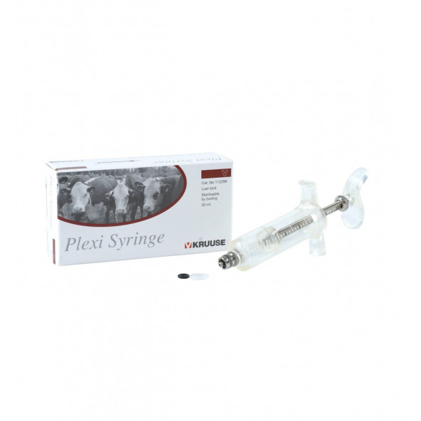 Kruuse Mika Enjektör. 30 ml. Piston Ayarlı - 1