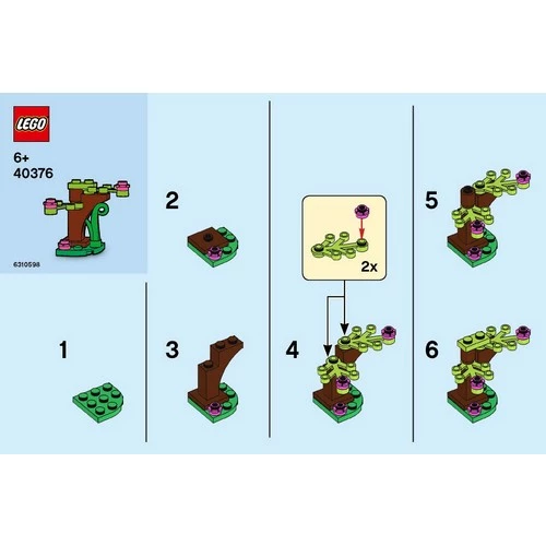LEGO Xtra 40376 Botanical Accessories - 3