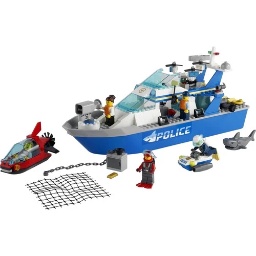 Lego City 60277 Police Patrol Boat - 3