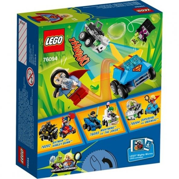 Lego Super Heroes 76094 Mighty Micros: Supergirl Vs. Brainiac - 3