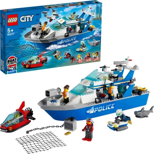 Lego City 60277 Police Patrol Boat
