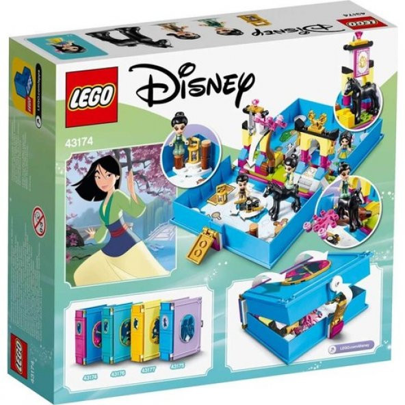 LEGO Disney 43174 Mulans Storybook Adventures - 4