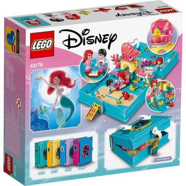 LEGO Disney 43176 Ariels Storybook Adventures - 4