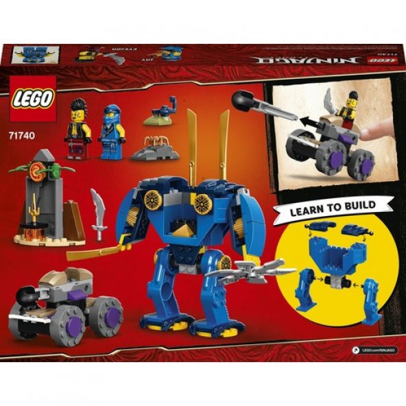 LEGO Ninjago 71740 Jays Electro Mech - 4