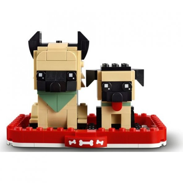 LEGO BrickHeadz 40440 German Shepherd - Resim 5
