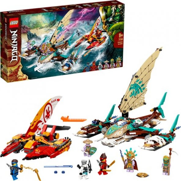 LEGO Ninjago 71748 Catamaran Sea Battle ürün görseli 1