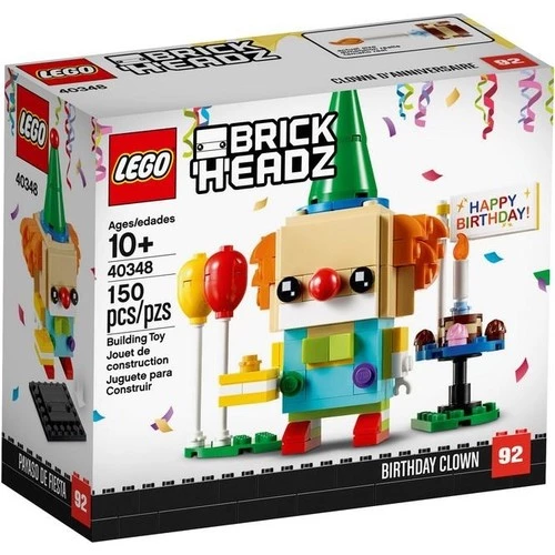 LEGO Brickheadz 40348 Birthday Clown - Resim 2