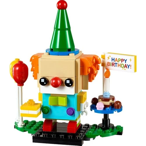 LEGO Brickheadz 40348 Birthday Clown ürün görseli 1
