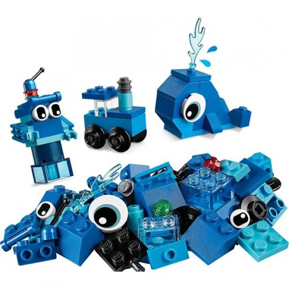 LEGO Classic 11006 Creative Blue Bricks - 3