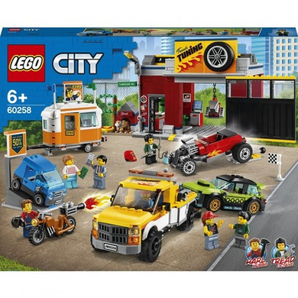 Lego City 60258 Tuning Workshop - 3