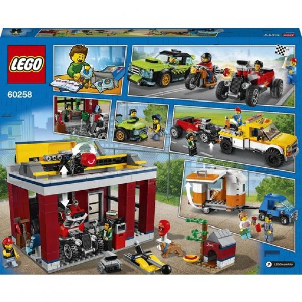 Lego City 60258 Tuning Workshop - 4