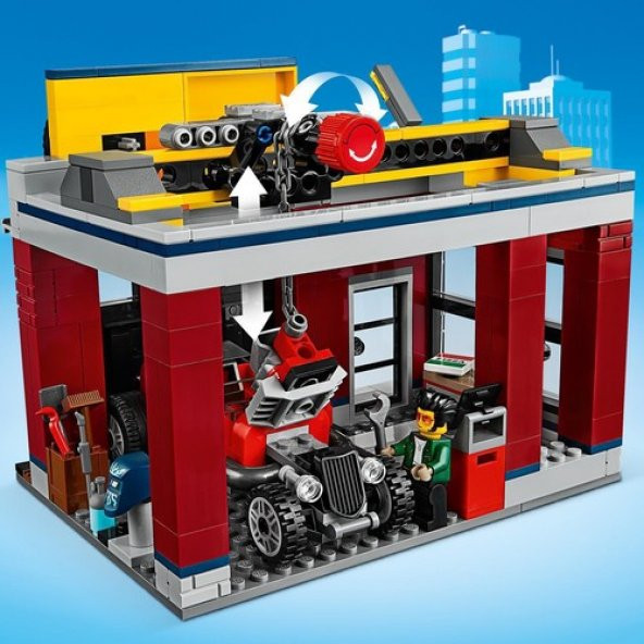 Lego City 60258 Tuning Workshop - 8