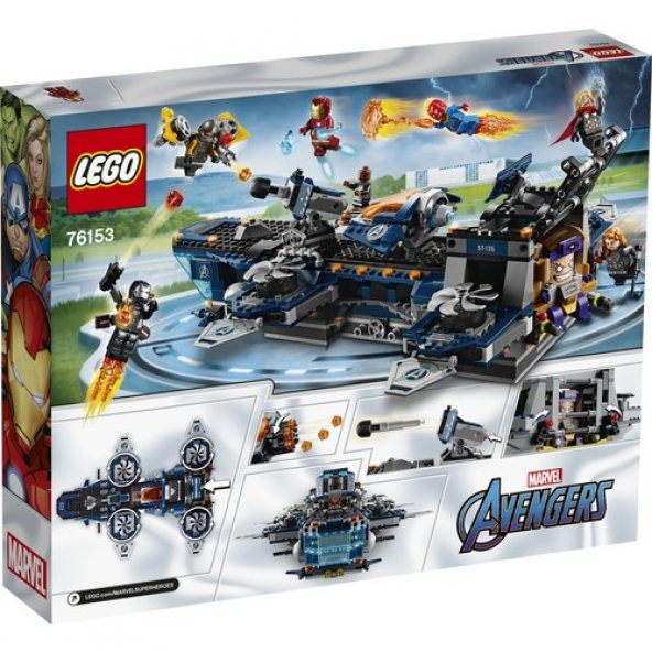 LEGO Super Heroes 76153 Avengers Helicarrier - 4