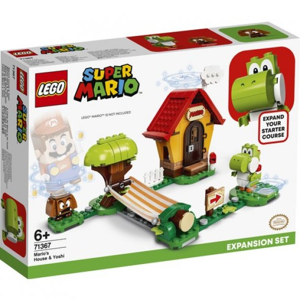 LEGO Super Mario 71367 Marios House and Yoshi - 3