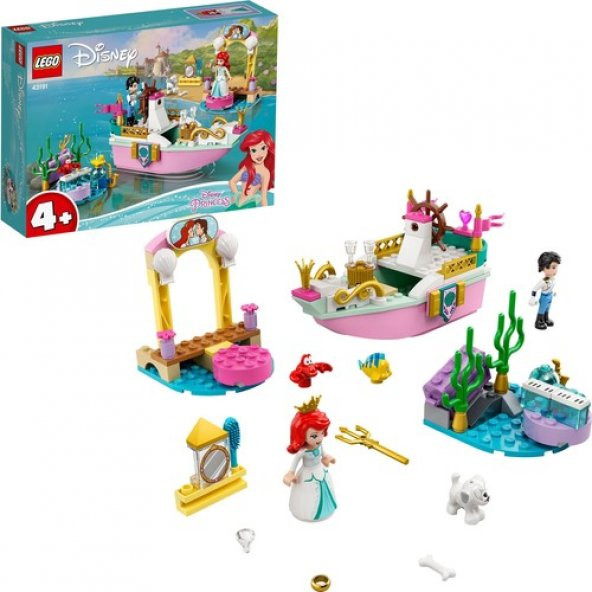 LEGO Disney 43191 Ariels Celebration Boat
