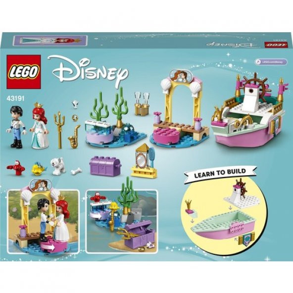 LEGO Disney 43191 Ariels Celebration Boat - 4