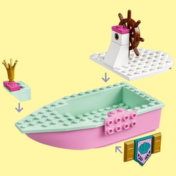 LEGO Disney 43191 Ariels Celebration Boat - 8