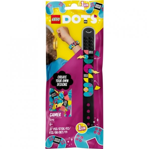 LEGO Dots 41943 Gamer Bracelet with Charms - Resim 3