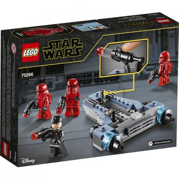 LEGO Star Wars 75266 Sith Troopers Battle Pack - 4