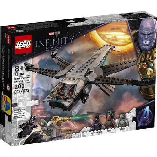 LEGO Super Heroes 76186 Black Panther Dragon Flyer - Resim 3