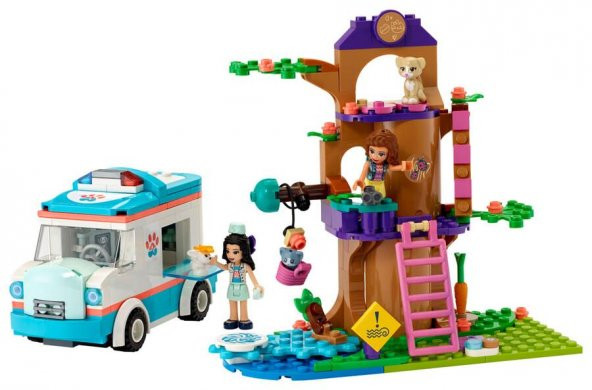 LEGO Friends 41445 Vet Clinic Ambulance - 3