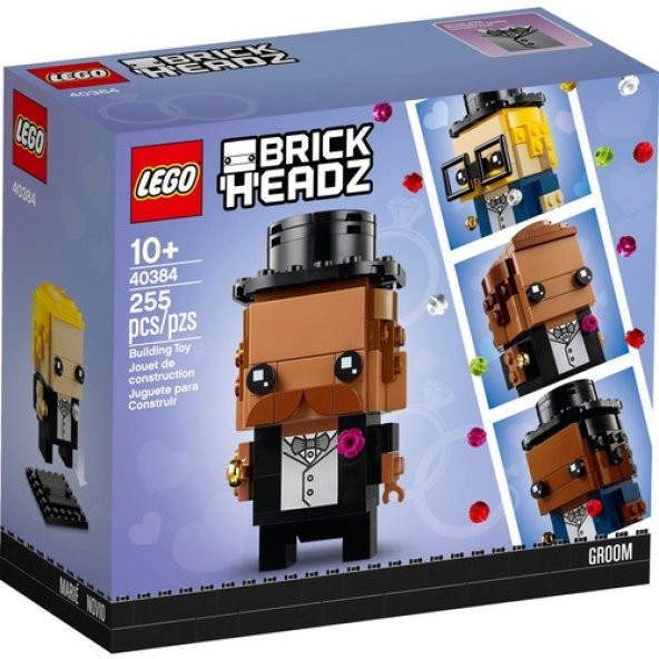 LEGO BrickHeadz 40384 Wedding Groom - 2