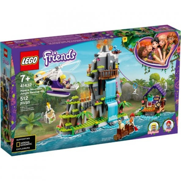 LEGO Friends 41432 Alpaca Mountain Jungle Rescue - 2