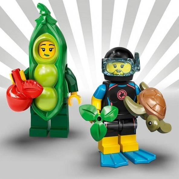 LEGO Minifigures 71027 Series 20: Tam Seri (16 Adet) - 3