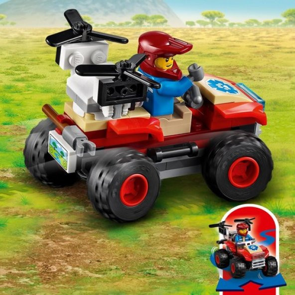 LEGO City 60300 Wildlife Rescue ATV - 2