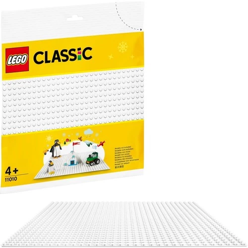 Lego Classic 11010 White Baseplate