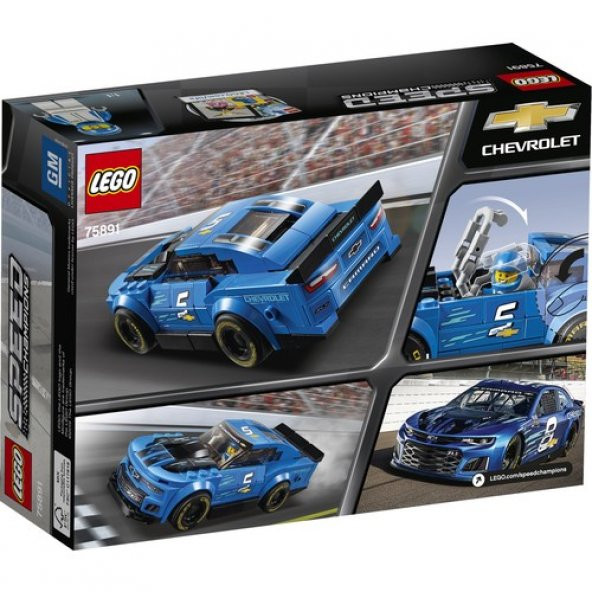 LEGO Speed Champions 75891 Chevrolet Camaro ZL1 Race Car - 4