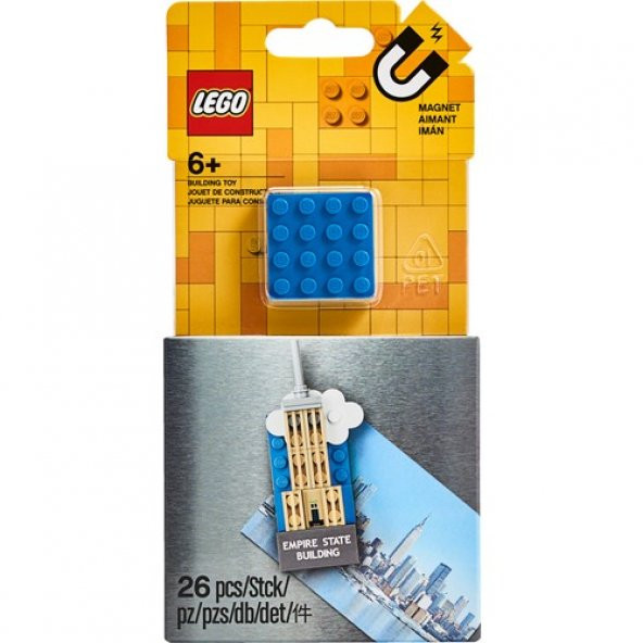 LEGO Magnet 854030 Empire State Building Magnet - 2