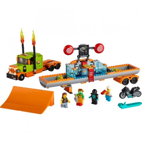 LEGO City 60294 Stunt Show Truck - 2