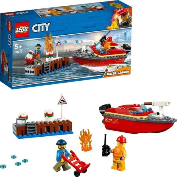 LEGO City 60213 Dock Side Fire